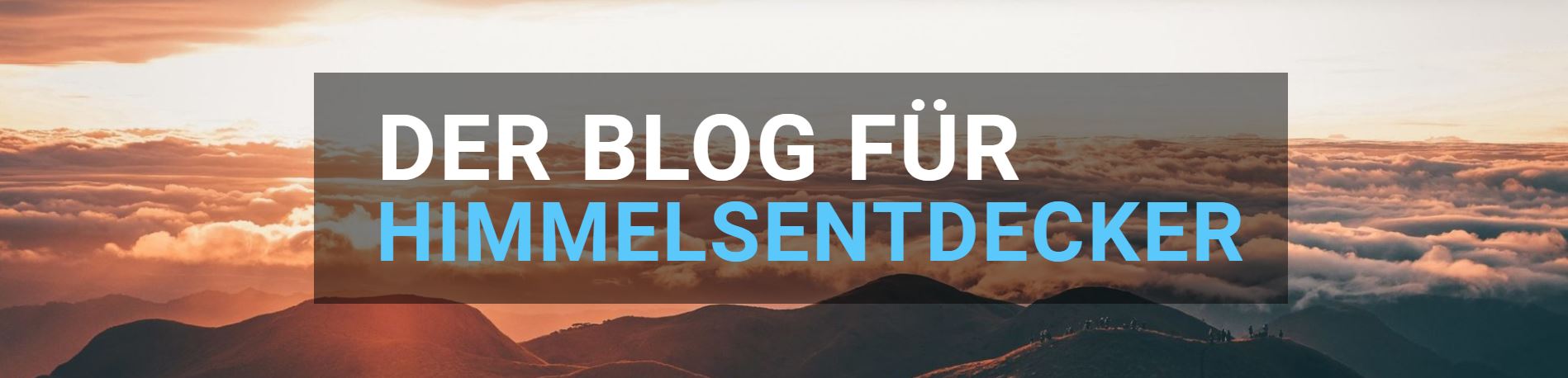 Blog Himmelsentdecker