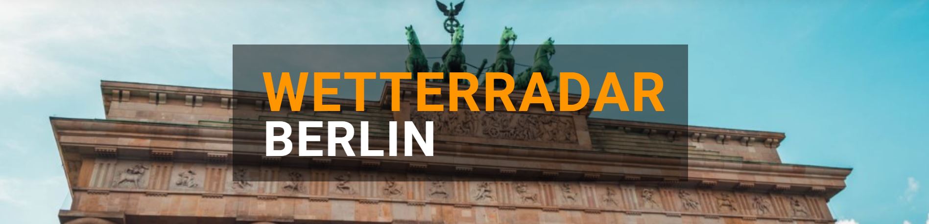 Wetterradar Berlin groß